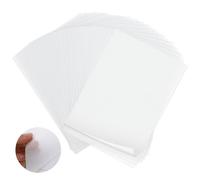 Redamancy Papel Vegetal, 100 Hojas de Papel Cebolla, Blanco Papel Calco A4, para Bocetos, Pausas, Embalajes, Dibujos