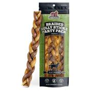 Redbarn Pet Products All Natural - Palos para Perros medianos y Grandes, 20,3 a 30,5 cm, saludables y duraderas, para Masticar Carne, Juego de Fiesta, ingrediente único, sin Olor