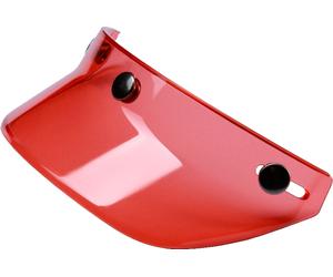 Redbike Hip Visera de casco, rojo, Talla única