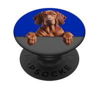 Redbone Coonhound Lindo Peeking Dog Lover PopSockets PopGrip Adhesivo