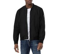 Redbridge Chaqueta de entretiempo atemporal Chaqueta ligera universitaria, Negro , L