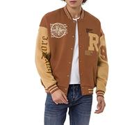 Redbridge Chaqueta para hombre Sweat College Hardcore, marrón, XL