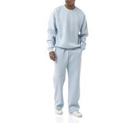 Redbridge Conjunto de chándal de dos piezas - Cómodo traje de jogging con sudadera y pantalón - Prenda de estar por casa y chándal para entrenamiento para el ocio y el día a día, azul, L