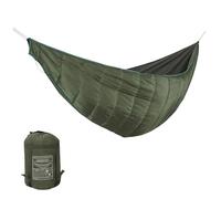 REDCAMP Hamaca Underquilt, manta de invierno cálida portátil, ultraligera de algodón, colchonetas para hamaca al aire libre, senderismo, camping, viajes, mochilero, verde