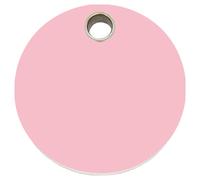 RedDingo Marca Gato Fucsia 20mm Personalisierbar Se Puede Grabar Círculo