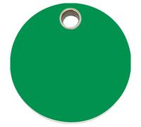 RedDingo Marca Gato Verde Plástico 20mm Individual Se Puede Grabar S