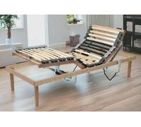 Rede de uma cama de madeira