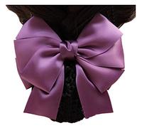 Redecilla for el pelo, pasador de red, pasador con lazo, accesorio for el cabello for personal de hotel, azafata de restaurante, banco, redecilla, pasador con resorte, morado