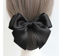 Redecilla negra de diseño modular con lazo para accesorios profesionales para el cabello para escenarios de trabajo intensos (01)