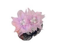 Redecilla Pelo 2 redecilla con resorte for el pelo, ideal for baile latino, invisible for moños, ideal for niñas.(Color 6)