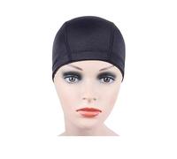 Redecilla Pelo Gorras de cúpula malla for pelucas for tejer Redes elásticas for el cabello(Dome cap M 5PCS)