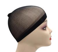 Redecillas para pelucas, Gorro de peluca, 10 Uds., malla elástica Multicolor for medias, for tejer redes y hacer pelucas(Black)