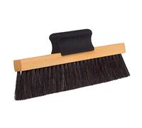 Redecker 460515 - Cepillo para discos de vinilo (15 cm, madera de haya, 2 filas de pelo de cabra)