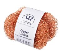Redecker Bürstenhaus 250120 - Juego de 2 estropajos de Cobre, 7,5 cm/20 g