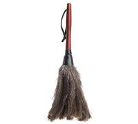 Redecker - Plumero de Plumas de Avestruz con Mango de Madera (35 cm)