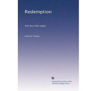 Redemption: And two other plays: Volume 1