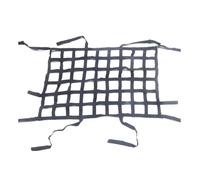 Redes de almacenaje para Coche Red De Carga Aislamiento Maletero Barrera Protectora para Perros Divisor Malla Seguridad para Jeep para Wrangler JK JL Y JT (2007-2023) Red Almacenamiento(Negro)