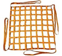 Redes de almacenaje para Coche Terminal Carga A Granel Descarga Red Elevación Transferencia Mercancías Malla Marina Eslinga Plana Protección contra Caídas Almacenamiento Red(1.5X1.5m WL2.5T)