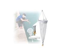 Redes de arrastre for plancton de malla 125/200. Red grande de zooplancton con diseño de malla fina for un muestreo eficiente en lagos, ríos e investigación marina.(25#)