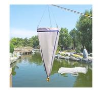 Redes de arrastre para plancton de malla 125/200 con válvula de varilla escalable y cuerda para recolectar zooplancton y protozoos, Red de arrastre para plancton(13#)