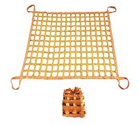 Redes de elevación de carga de poliéster: red de elevación de eslinga plana, red de elevación para herramientas industriales de carga y descarga, cercas decorativas, red de escalada para jardín, carga