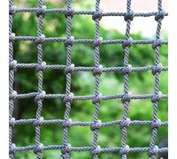 Redes de escalada al aire libre para niños y adultos, red de carga de seguridad de 3 x 10 pies para patio trasero, parque infantil, protección de escalera, barandilla de balcón, red de escalada (4 x 7