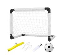 Redes de fútbol para niños para patio trasero, red de fútbol plegable para niños, equipo de entrenamiento pequeño, red de fútbol con bolsa de almacenamiento para gimnasio, juegos, práctica, campo de