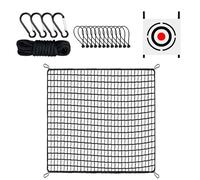 Redes de golf para patio trasero, simulador de práctica de swing de bola, resistente, red de barrera de golf con paño de objetivo para interiores, exteriores, jardín