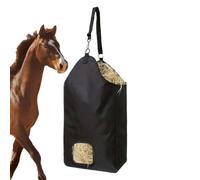 Redes De Heno para Caballos Red De Alimentación Equina | Bolsa de Heno Colgable de Tela Oxford para Cuadra y Corral Caballo