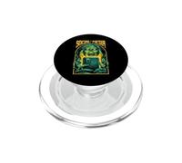 Redes Sociales Chica Zombie Divertido Mujer No Muerta Halloween PopSockets PopGrip para MagSafe