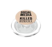 Redes Sociales Humor Anti Love Breakup Cita sarcástica PopSockets PopGrip para MagSafe