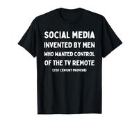 Redes Sociales Proverbios Divertidos Refranes Chistes inventados por hombres Camiseta