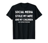 Redes Sociales Proverbios Divertidos Refranes Chistes Robaron A Mi Esposa Camiseta