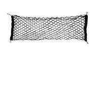 Redes universales for maletero de coche, red elástica for equipaje, organizador carga, almacenamiento, redes malla nailon, accesorios interiores , 4 Uds para Coches, Autocaravanas(Double net 110x40cm)