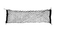 Redes universales for maletero de coche, red elástica for equipaje, organizador carga, almacenamiento, redes malla nailon, accesorios interiores , 4 Uds para Coches, Autocaravanas(Double net 90x30cm)