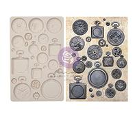 Redesign With Prima Redesign Decor Moulds Finnabair Moulds-Pocket Watches-5"x8"x8mm Crafting Resin Molds for air Dry Clay DIY Projects Funiture Dresser, Chocolate,Cake,Candy,Backery,Soap,Polymer Clay