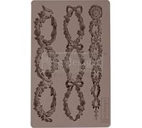 Redesign With Prima Redesign Decor Moulds-Floral Chain 5"x8"x8mm Crafting Resin Molds for air Dry Clay DIY Projects Funiture Dresser, Chocolate,Cake,Candy,Backery,Soap,Polymer Clay,hot Glue