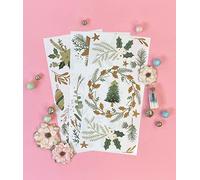 Redesign with Prima Small Transfers Holiday Spirit 3 hojas, 6 x 12 pulgadas, 655350655891 Redisign-Small T decoraciones de Navidad regalos para hombres, mujeres y niños