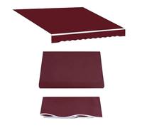 REDEXI Cubierta De Repuesto para Toldo Exteriores, Lona Toldo Retráctil De Poliéster para Puerta Ventana Mercado Jardín, Repuesto De Tela De Toldo Impermeable((13x8.2ft) 4x2.5m)