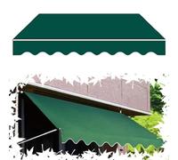 REDEXI Lona De Repuesto para Toldo Tela De Toldo Retráctil Patio, Tela De Repuesto para Toldo Verde Techo De Repuesto para Toldo, para Exteriores/Jardín/restaurantes/Tiendas(10x5ft/3x1.5m)