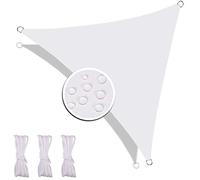 Redfire Toldo de Terraza 3.6X3.6X3.6M, La Seguridad Toldo Resistente Solar Protección Varios Tamaños Incluyendo Cuerda de Sujeción para Garaje Blanco