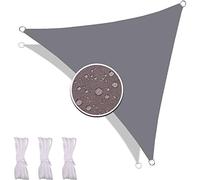 Redfire Toldo Vela 4X4X4M, Fácil de Instalar Toldo de Terraza Exterior Resistente a la Intemperie Varios Tamaños Incluyendo Cuerda de Sujeción para Barbacoa Gris