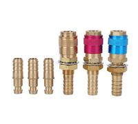 RedGoldBlue - Adaptador de gas y refrigerado por agua para manguera de soldadura MIG TIG