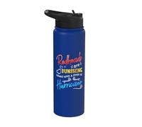 Redheads Are Sunshine Mixed With A Little Hurricane - Funny Stainless Steel Insulated Water Bottle