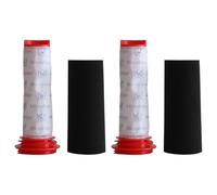 Rediboom Paquete de 2. Filtros de Espuma y Filtros Microsan para Aspiradoras inalámbricas Bosch BCH6ZOOO Zoo'o ProAnimal y Bosch BBH625W60 Athlet