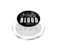 Redimido por la Sangre Efesios 1:7 Mensaje Inspirador PopSockets PopGrip para MagSafe