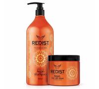 Redist Champú Argán 500 ml + máscara de argán Redist 475 ml