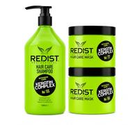 Redist Set Keratina - Champú 1000ml + 2 Mascarillas 475ml