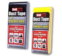 reditape bolsillo cinta americana 2-Pack | 1,88 pulgadas x 5 yardas por paquete plano