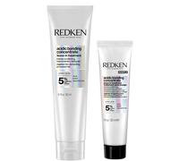 Redken Acidic Bonding Concentrate Shampoo and Conditioner 500ml with Leave-In Treatment 2 x 30ml, Bond Repair for Damaged Hair